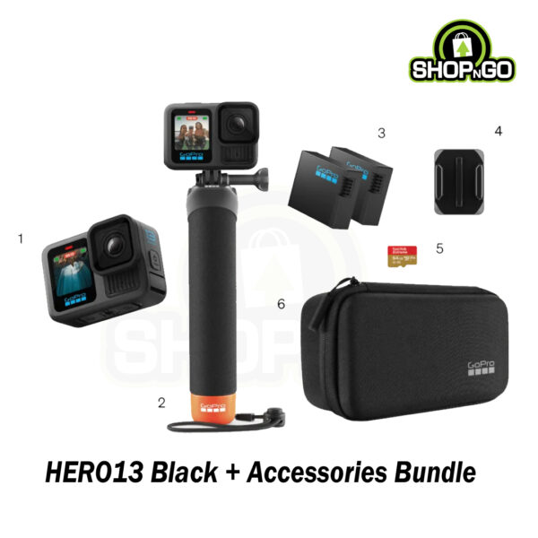 HERO13 Black + Accessories Bundle-Maldives-ShopnGo