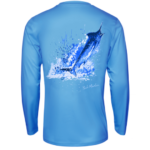 Performance Shirt - Ocean Marlin Blue