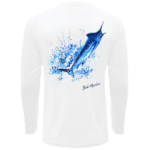 Performance Shirt - Ocean Marlin White