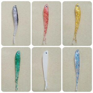 Pesca Soft Lures No Hook - 80mm