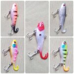 Pesca Soft Lures with hook - 80mm