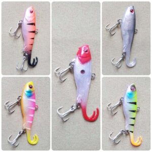 Pesca Soft Lures with hook - 80mm