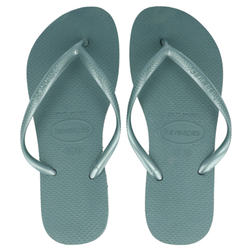 Havaianas best sale silver blue