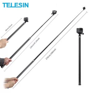 Telesin Extended Edition Super Long 270cm Monopod Pole for Action Camera-Maldive-Shopngo