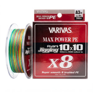 Varivas Avani Jigging 10x10 Max Power PE X8 Braid 300m | Maldives Fishing Gear