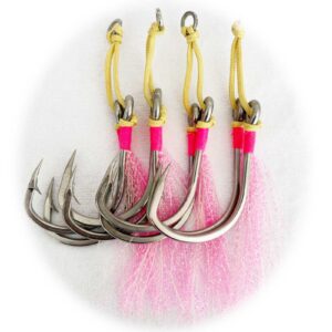 Jig Assist Hook 10/0 white - pack of 4